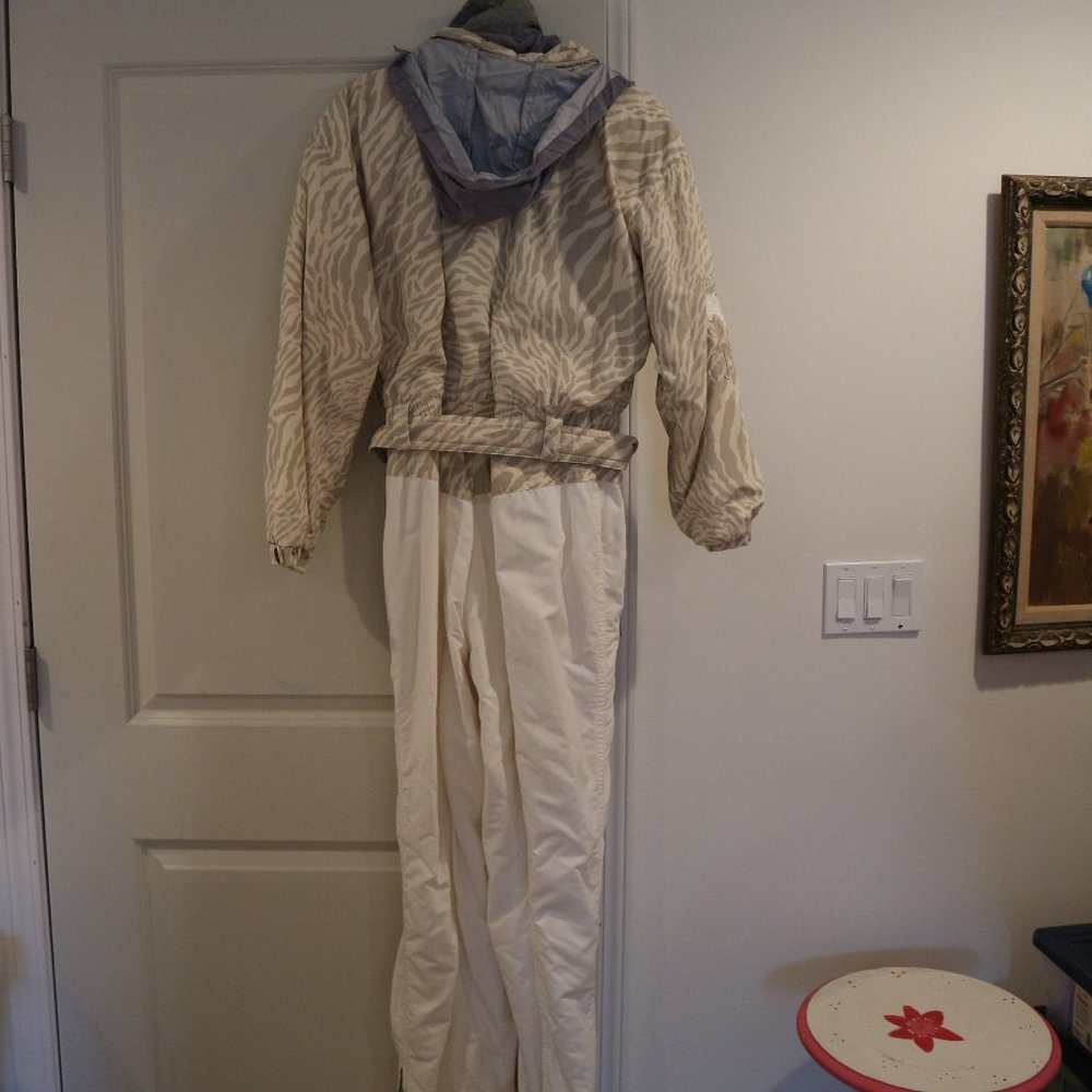 Vintage Bogner Siegfried & Roy White Tiger One Piece Ski Suit - Picture 5 of 11